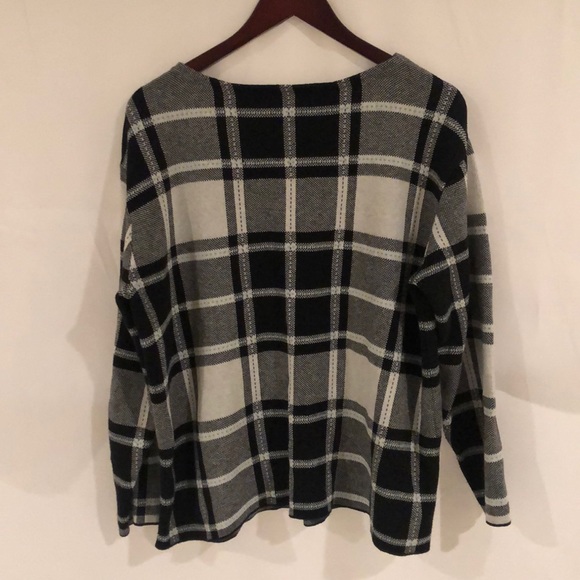 J. Jill Plaid Super Soft Sweater - Picture 5 of 8